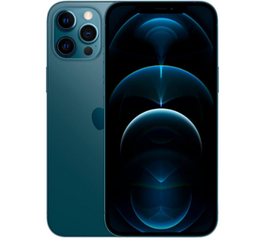 Apple iPhone 12 Pro Max 256GB, Renewed Smartphone Pacific Blue | Back to School Offers